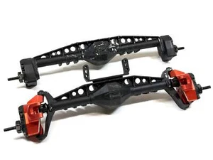 Axial Capra Complete Portal Axle Set w/ Treal Aluminum Steering Knuckles - Picture 1 of 11