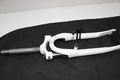 Federgabel SR Suntour SF11  CR7V-V2 26" 40mm 1 1/8"  Gewinde Canti   weiß glanz - Bild 1 von 3