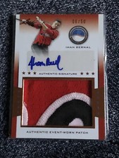 2013 Leaf Power Showcase Jersey Auto Bronze /50 Ihan Bernal #JA-IB1 Auto