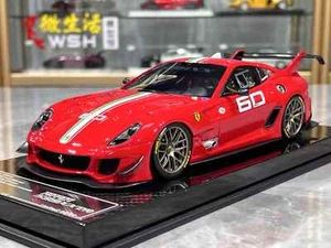CE 1:18 Ferrari 599XX Evolution Puma Resin Car Model Red --(In Stock) - Picture 1 of 10
