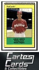 Carlos Arroyo 1991 ProCards #3501  Batavia Clippers Coach
