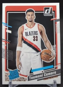 Toumani Camara #245 2023-24 DONRUSS TRAIL BLAZERS RATED ROOKIE - Picture 1 of 2