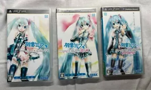 Hatsune Miku Project Diva 1st 2nd Expend With Manual Case PSP Japanese - Picture 1 of 7