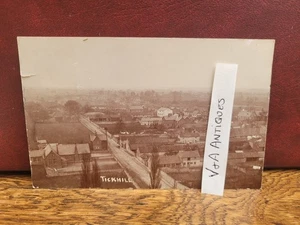 Areial View over Tickhill Doncaster South Yorks Postcard - Real Photo - Picture 1 of 2