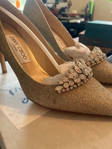 Jimmy Choo Romy Tiara size 5, 85 heels - Picture 1 of 5