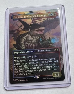 Captain Howler, Sea Scourge - Rare Foil - Borderless x1 - Aetherdrift - NM/M - Bild 1 von 2