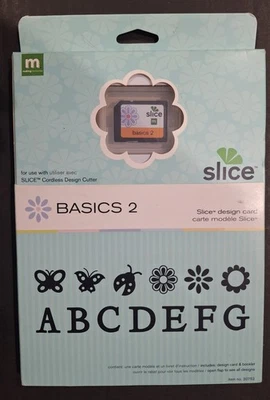 Tarjeta de diseño Slice Making Memories Basics 2 para cortador de diseño inalámbrico NUEVO Foto 1 de 2