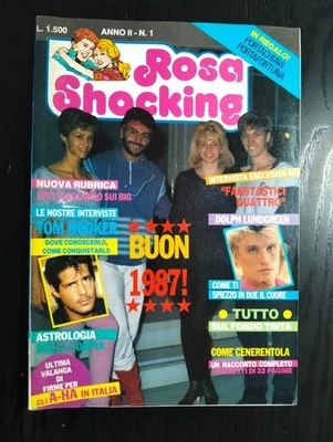 Rosa Shocking 1 1987 Cuccarini Sean Penn Madonna Falco Dolph Lundgren Duran - Image 1 of 4