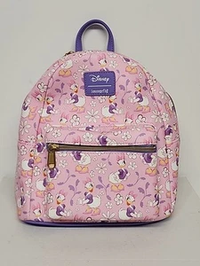 Loungefly Disney Daisy Duck Flower Mini Backpack - NEW with Tags - Picture 1 of 9