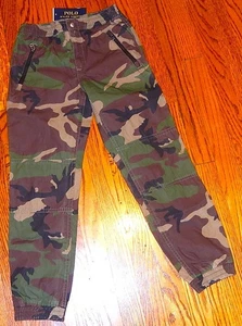 POLO RALPH LAUREN AUTHENTIC TODDLERS BOYS NEW ORIGINAL JOGGER PANTS Size 4, NWT - Picture 1 of 5