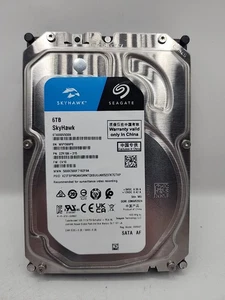 Seagate Skyhawk 6TB SATA 3 3.5'' Internal Hard Drive ST6000VX009 FOR PARTS READ - Picture 1 of 4
