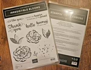 Stampin Up UNWIDERSTEHLICHE BLÜTEN & passende DIES Blumen, Danke Rentner - Bild 1 von 3