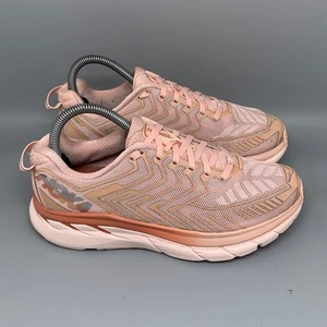 Scarpe da corsa Hoka One One Clifton 4 x OV rosa da donna taglia 7,5 - Foto 1 di 10