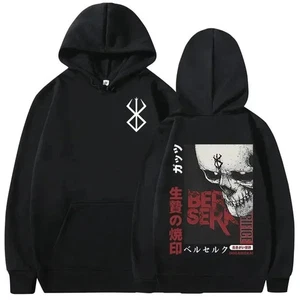Berserk Guts Hoodies Anime Unisex Männer Frauen Grafik Sweatshirt Pullover Top Geschenk - Bild 1 von 32