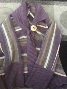 COVELO Women's Sweater Faux Wrap Large - Picture 1 of 3