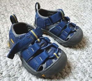 KEEN Newport H2 Sport Water Sandal Blue Depths/GargoyleToddler Size 4 - Picture 1 of 5