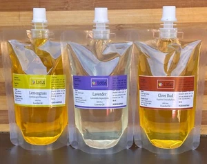PURE ESSENTIAL OILS,PEPPERMINT, LAVENDER,LEMONGRASS,CITRONELLA 50ML 100ML 200ML - Picture 1 of 7