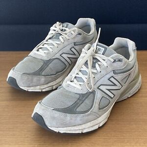 New Balance 990v4 Premium Running Walking Shoes Men Made in USA GRAY 12