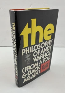 The Philosophy Of Andy Warhol Hardback AUTOGRAPHED SIGNED TWICE First Edition 1s - Imagen 1 de 17