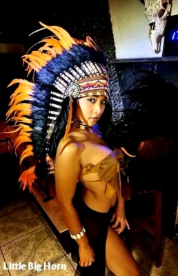 Tocado indio Wakatobi Little Big Coiffe sesión de fotos indio gorro de guerra  Foto 1 de 4