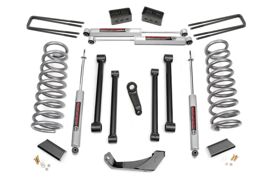 Rough Country 5" Lift Kit w/N3 Shocks for 1994-1999 4WD Dodge Ram 1500 371.20 - Image 1 of 1