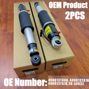 Genuine 2X Rear Air Shock Absorbers for 07-15 Cadillac Escalade Chevy Tahoe GMC - Picture 1 of 9