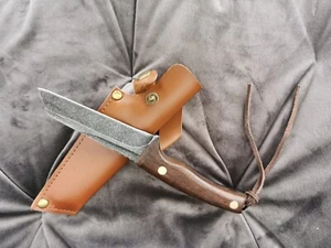 Messer mit Tasche Scheide Jagd Jagdmesser Camping Outdoor Angelmesser Angel - Bild 1 von 6