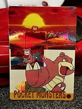 Pokemon Pocket Monsters **Slowbro** #39~ Rare Holo~Vending Machine Sticker~L@@K