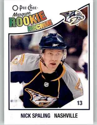 2010-11 O-Pee-Chee Nick Spaling RC #523 - Image 1 of 2