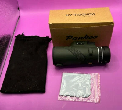 Pankoo 40X60 Monocular Telescope High Power Prism Compact Monoculars - Image 1 of 3