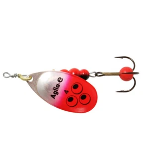 Mepps Aglia-E Red Silver UV Plata Rojo Cucharilla Pesca Trucha Torrente - Imagen 1 de 1