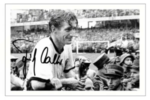 FRITZ WALTER Autógrafo Firmado FOTO Regalo Estampado Firma ALEMANIA OCCIDENTAL Fútbol - Imagen 1 de 1