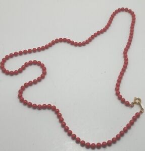 women's circular large Red beaded necklace with Red round beads fasion Jewel