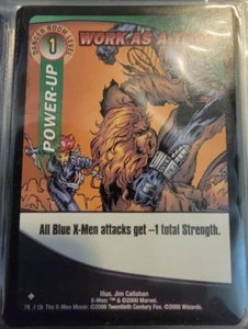 Work As A Team # 79/131 X-Men Trading Game Cards Uncommons TCG WOTC 2000 XMEN - Bild 1 von 1