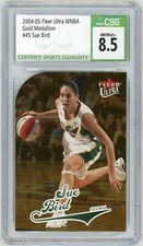 2004-05 Fleer Ultra WNBA Gold Medallion #45 Sue Bird CSG 8.5 Seattle Storm