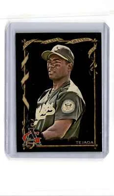 2023 Topps Allen & Ginter X Miguel Tejada Oakland Athletics #340 - Image 1 of 2