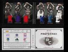 2011 Preferred Rookie Material Booklet /99 DeMarcus Cousins Ekpe Udoh John Wall