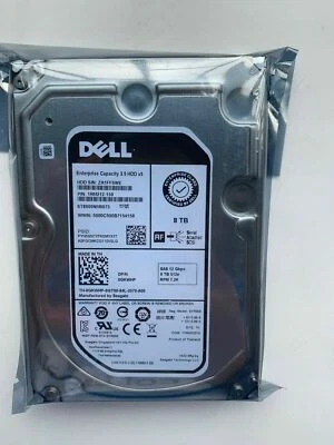 DELL GKWHP 0GKWHP ST8000NM0075 8TB 7200RPM 256MB SAS 12Gb/s 3.5" Hard Drive A - Image 1 of 4