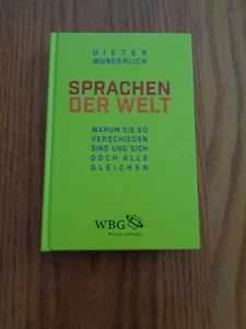 Sprachen der Welt (In German) by Dieter Wunderlich HC  - Imagen 1 de 1
