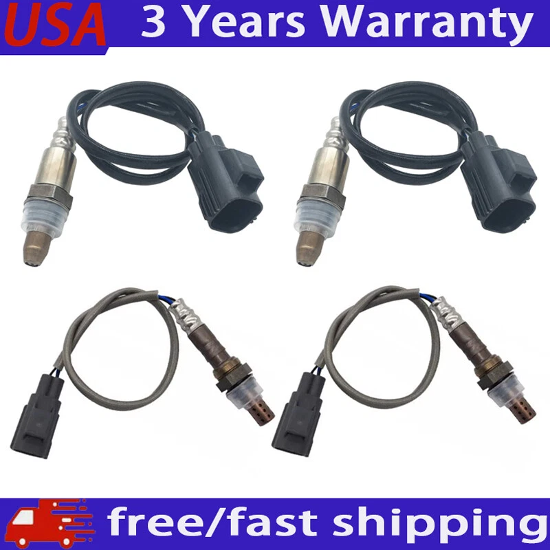 4 peças sensor de oxigênio up+downstream para Jaguar XF 5.0L V8 supercharged 2011 2012 - Imagem 1 de 4