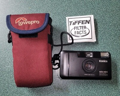  KONICA BIG Mini BM-301 35mm Black Film Camera - Image 1 of 4