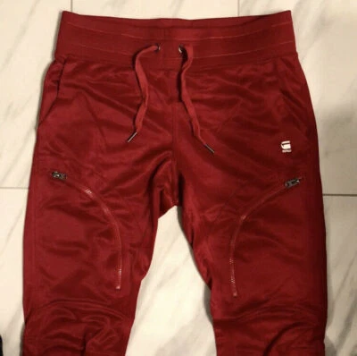 G-Star Raw Men’s Air Defence 3D Slim Fit Sweatpants Red $150 Medium New - Image 1 of 4