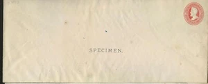 1870 Issue Specimen 6 Cent Red Cover aa - Picture 1 of 2