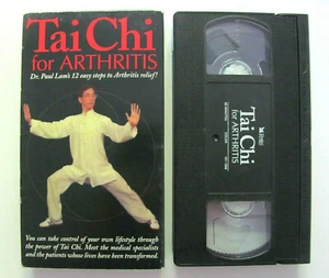 Tai Chi For Arthritis w/ Dr Paul Lam ~ 1997 VHS Movie TESTED 12 Steps To Relief - Picture 1 of 12