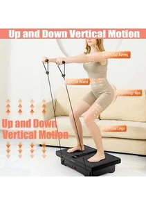 vibration plate exercise machine whole body workout lymphatic drainage machine - Picture 1 of 8