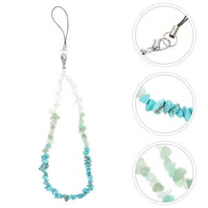 Tropical Green Hanging Chain Telefonschnur Mit Perlen DIY Hängende Kette - Zdjęcie 1 z 10