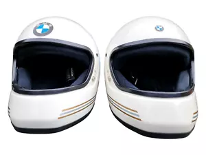 Cascos de moto blancos de cara completa SENTRY 2 vintage años 70/80 - en excelente estado. - Imagen 1 de 24