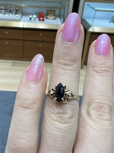18ct Gold Natural Australian Sapphire Ring - Picture 1 of 4
