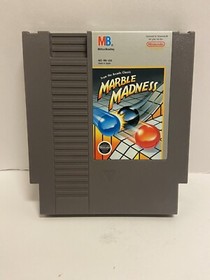 Marble Madness Nintendo NES 1989 Game Cartridge