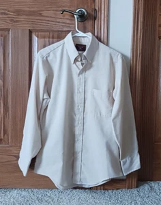 MEN'S ARROW DOVER TAN SHIRT Size 15 1/2 - 32 - Picture 1 of 14